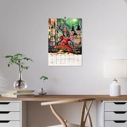IRON MAIDEN 2026 A3 CALENDAR