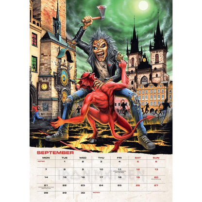 IRON MAIDEN 2026 A3 CALENDAR