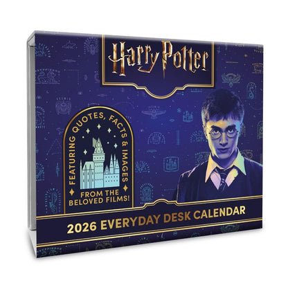 2026 CALENDAR HARRY POTTER PAGE A DAY DESK BLOCK OFFICIAL PRODUCT