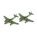 Gale Force Nine Me 262 Fighter-Bomber Plane 2 Pack, Green, Teen, Unisex, Adult, Kids