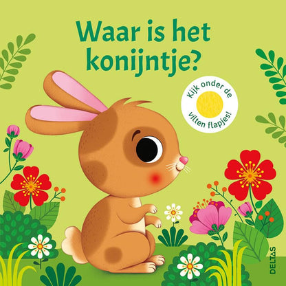 Deltas - Waar Is het Konijntje? Flapjesboek