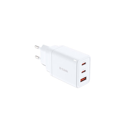 65W Gan Charger 2 Usb-C Ports 1 Usb-A Port Simultaneous Charging