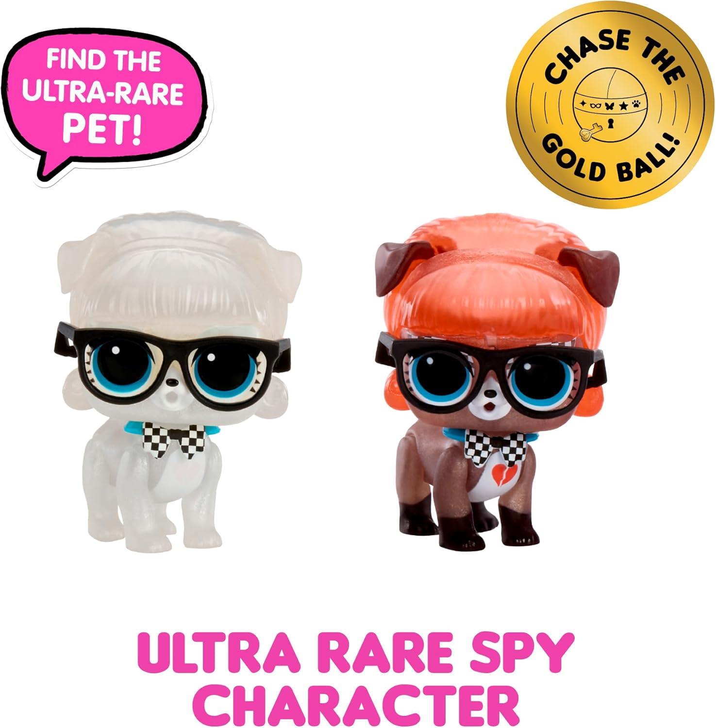 L.O.L. Surprise! Eye Spy Series Pets - Incluye 1 Muñeca, con Funciones de Cambio de Color, Embalaje Ciego, Colecciona las 8 Muñecas