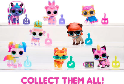 L.O.L. Surprise! Eye Spy Series Pets - Incluye 1 Muñeca, con Funciones de Cambio de Color, Embalaje Ciego, Colecciona las 8 Muñecas