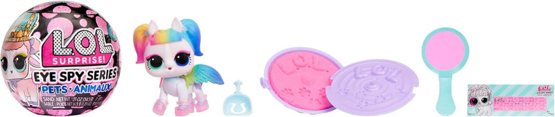 L.O.L. Surprise! Eye Spy Series Pets - Incluye 1 Muñeca, con Funciones de Cambio de Color, Embalaje Ciego, Colecciona las 8 Muñecas