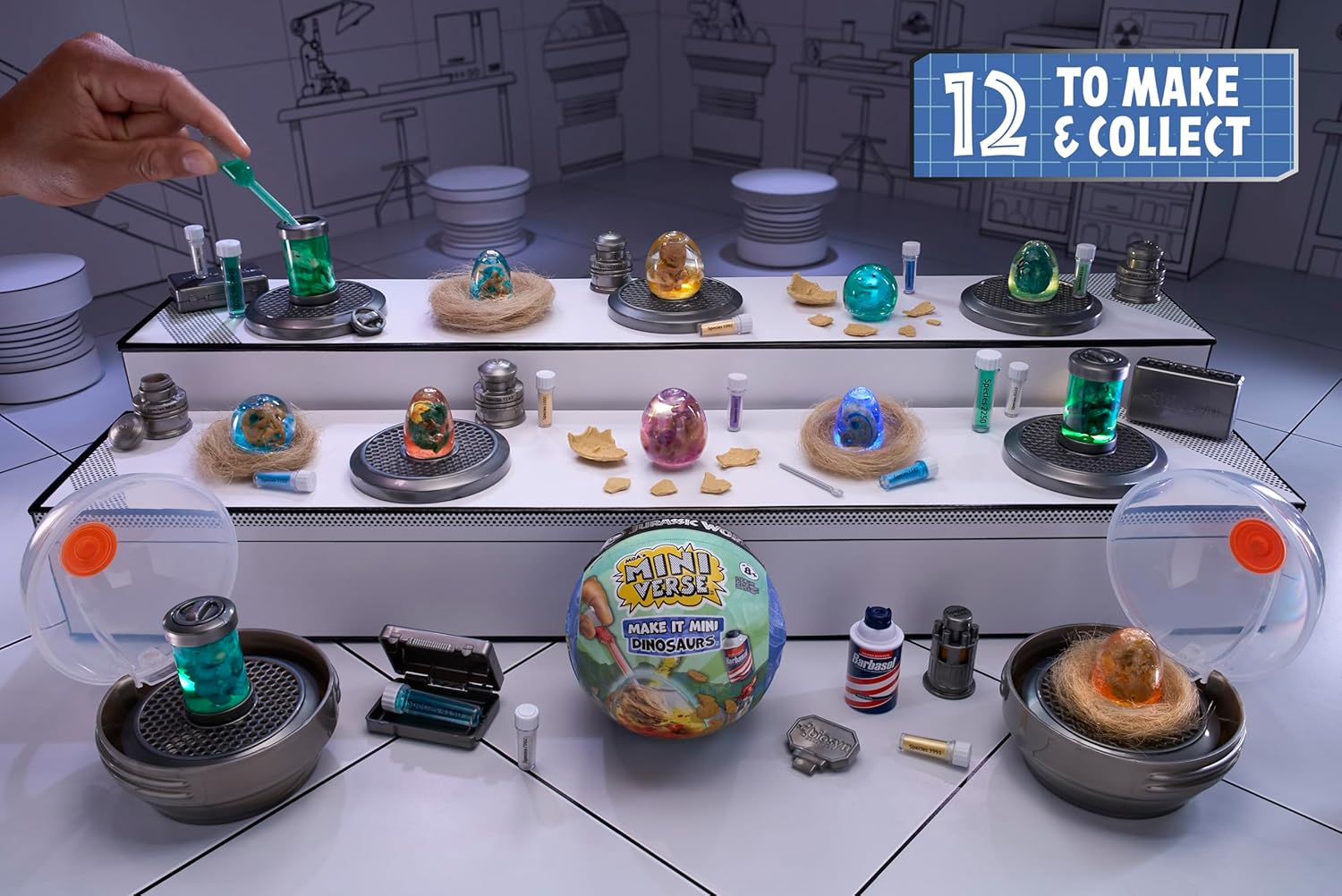 MGA Entertainment - MGA\`s Miniverse - Make It Mini Dinosaurs