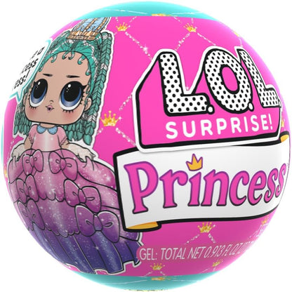 L.O.L. Surprise! Princess Tots - Includes 1 Doll, Blind Packaging, Comes with 2 Colours to Create a Princess Dress, Collect All 8 Dolls
