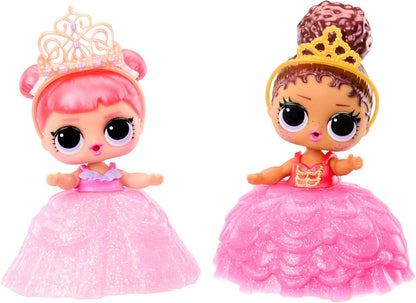 L.O.L. Surprise! Princess Tots - Includes 1 Doll, Blind Packaging, Comes with 2 Colours to Create a Princess Dress, Collect All 8 Dolls