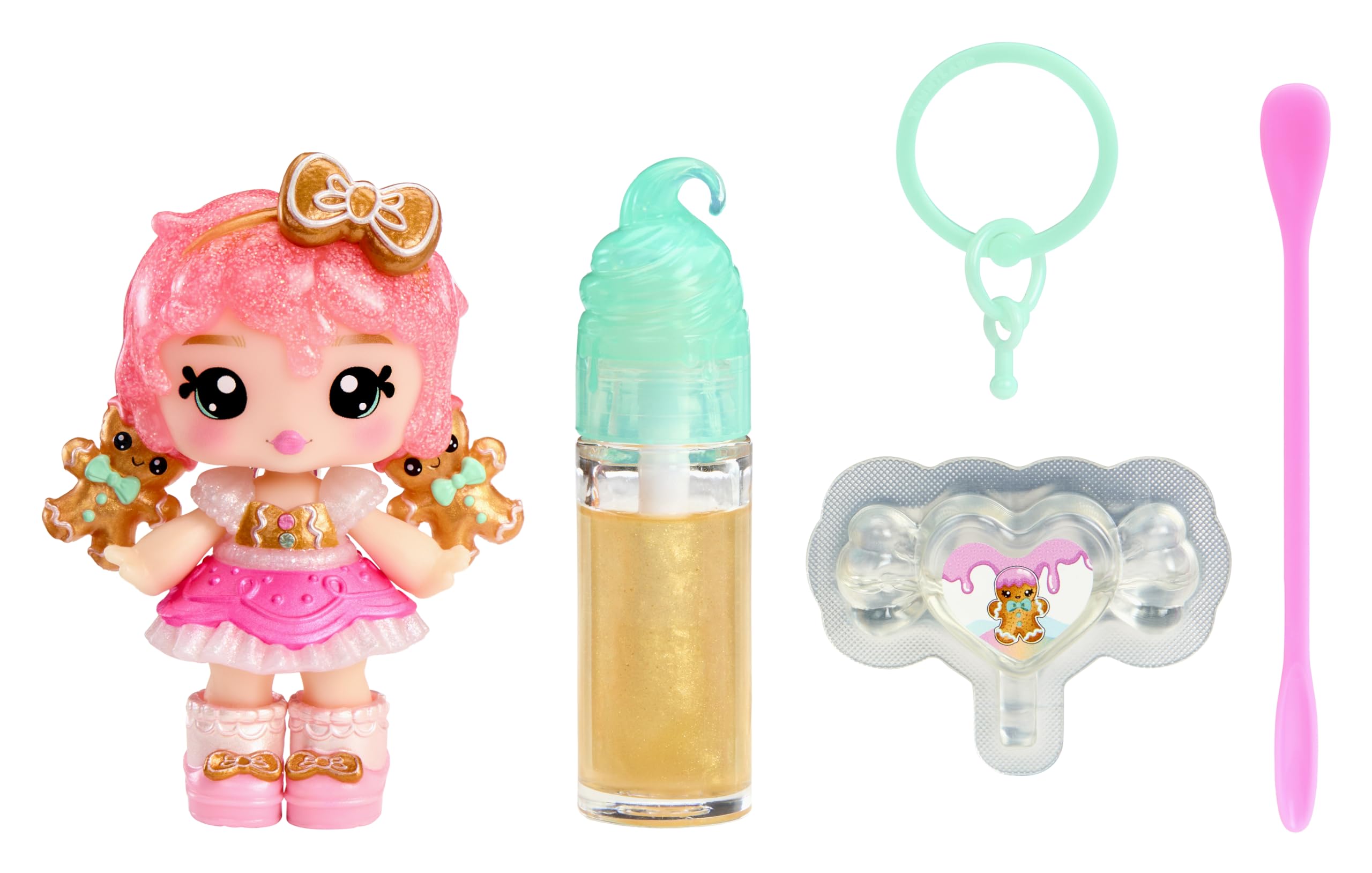 MGA Entertainment Yummiland Holiday Lip Gloss Doll - Gigi Gingerbread