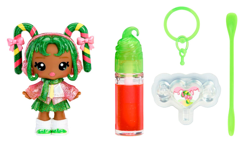 MGA Entertainment - Yummiland Pop - Halle Candy Cane met Lipgloss Set