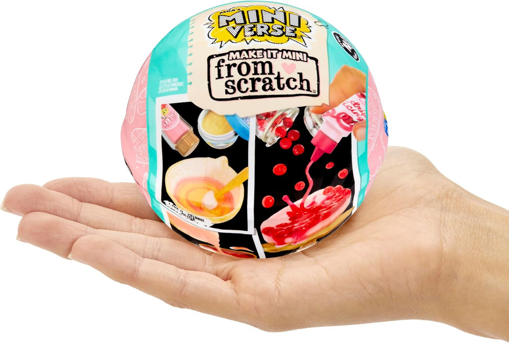 MGA's Miniverse Make It Mini from Scratch Series 2 - Mini Objets de Collection, Emballage Opaque, Miniature, DIY, Réplique d’Aliment, Sèche à l’air, Non Comestible, pour Enfants Dès 8 Ans