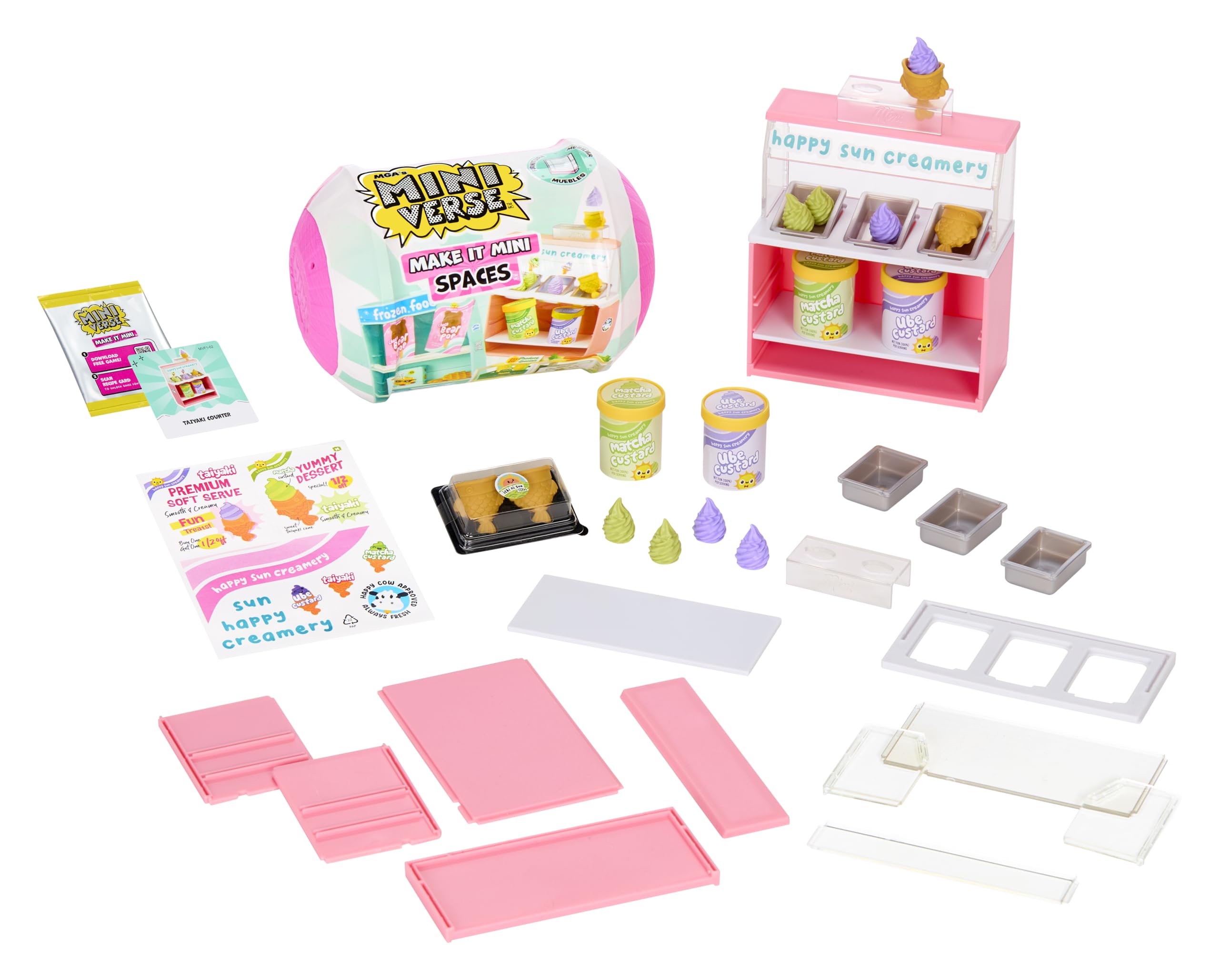 MGA's Miniverse Make It Mini Spaces Furniture - Mystery Surprise Verpakkingen, Mini Verzamelobjecten, DIY Knutsels, NIET EETBAAR, Voor Verzamelaars & Kinderen vanaf 8 jaar
