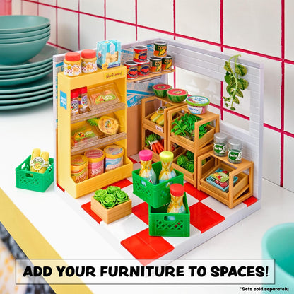 MGA's Miniverse Make It Mini Spaces Furniture - Mystery Surprise Verpakkingen, Mini Verzamelobjecten, DIY Knutsels, NIET EETBAAR, Voor Verzamelaars & Kinderen vanaf 8 jaar
