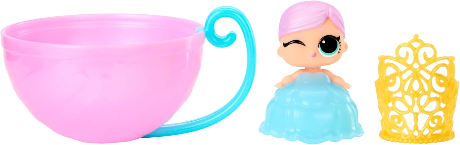 L.O.L. Surprise! Princess Baby Sisters - Incluye 1 Muñeca, Embalaje Ciego, Función de Cambio de Color, Colecciona Todas las Muñecas