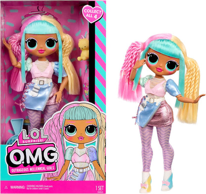 L.O.L. Surprise! OMG Doll - Candylicious - Includes 1 Fashion Doll, Comes with Fabulous Fashions, Collect All 4