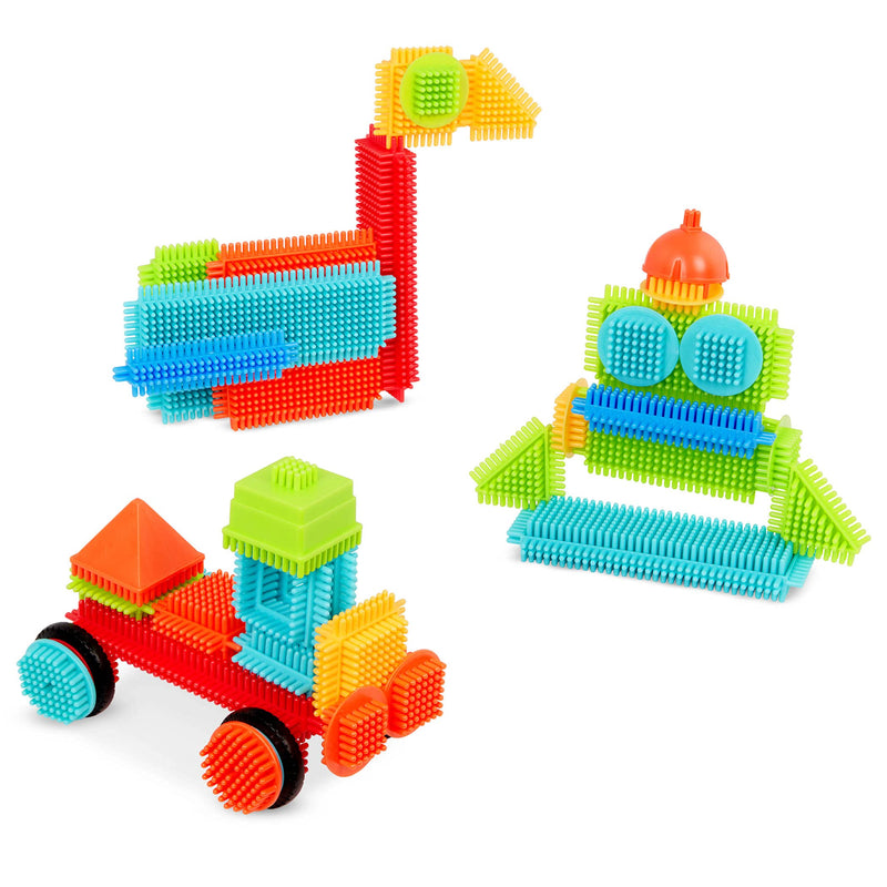 Bristle Blocks - 50 Pcs In Bucket - (703068)