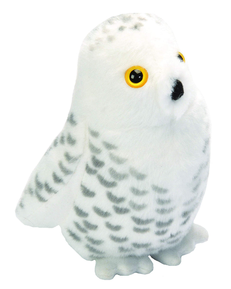 Wild Republic - Aves, Búho Níval con sonidos reales peluche, 13 - 16 cm (19597)