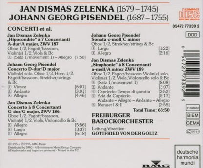 Zelenka / Pisendel: Concerti et al.