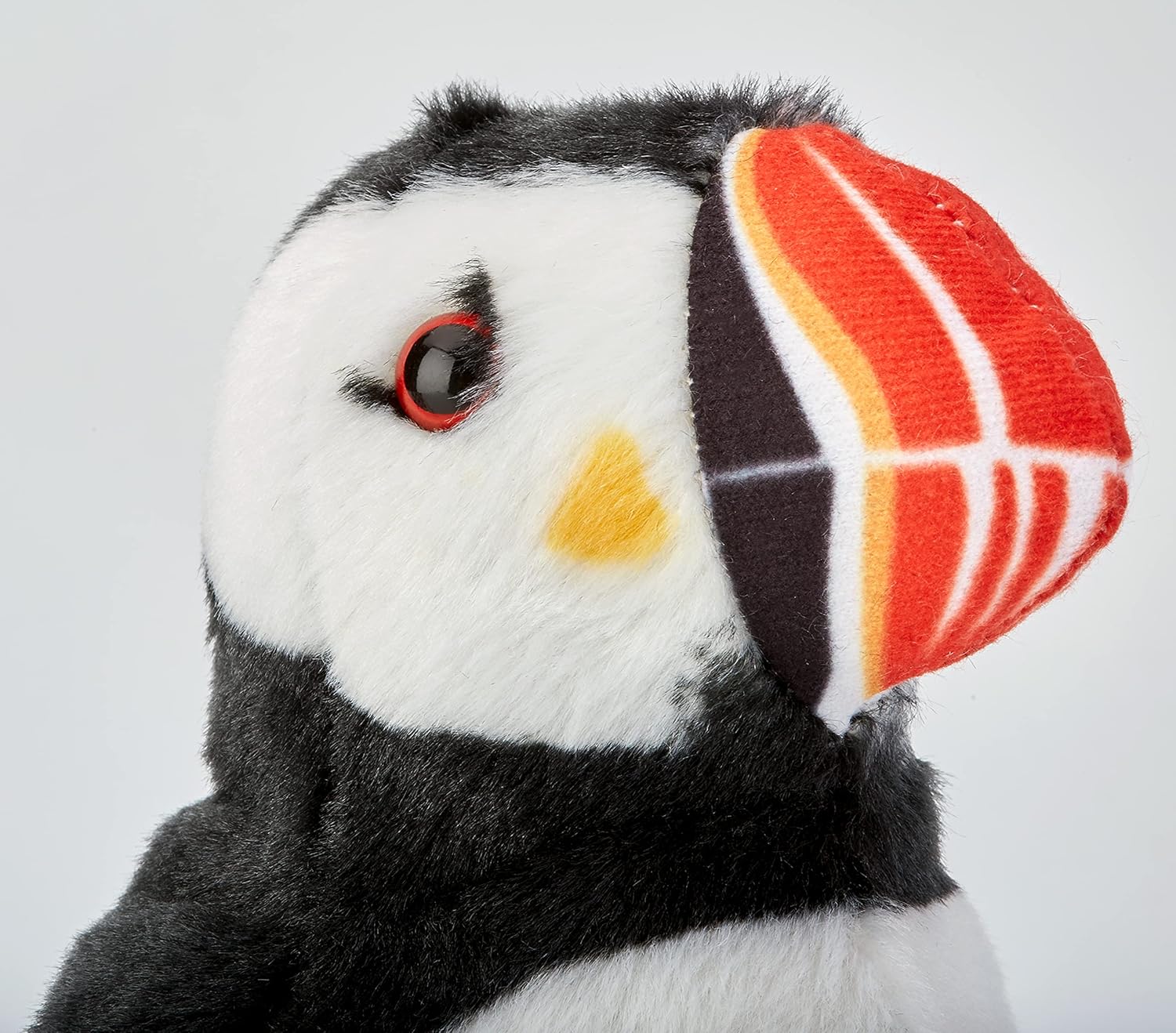 Wild Republic 19600 Uccello Pulcinella di Mare di Peluche, Giocattolo con Canto Realistico, Birds with Sound, 13cm