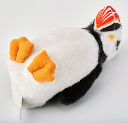 Wild Republic 19600 Uccello Pulcinella di Mare di Peluche, Giocattolo con Canto Realistico, Birds with Sound, 13cm