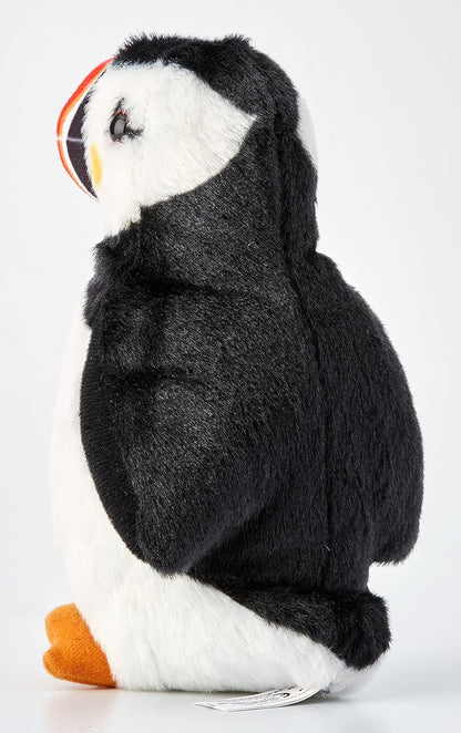 Wild Republic 19600 Uccello Pulcinella di Mare di Peluche, Giocattolo con Canto Realistico, Birds with Sound, 13cm