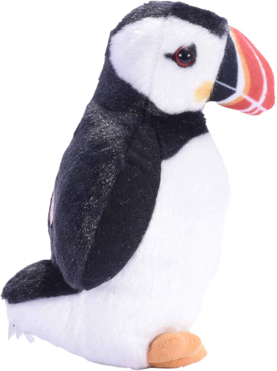 Wild Republic 19600 Uccello Pulcinella di Mare di Peluche, Giocattolo con Canto Realistico, Birds with Sound, 13cm
