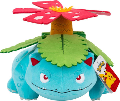 Pokémon Peluche Florizarre Peluche Douce de 30 cm avec des détails Authentiques