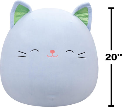Squishmallows Original 20-Inch Jiovanne the Lavender Cat | Collectable Cute Plush Toy, Cuddly Toys for Children, Soft Toys, Cute Teddies Suitable for Girls and Boys Ages 3