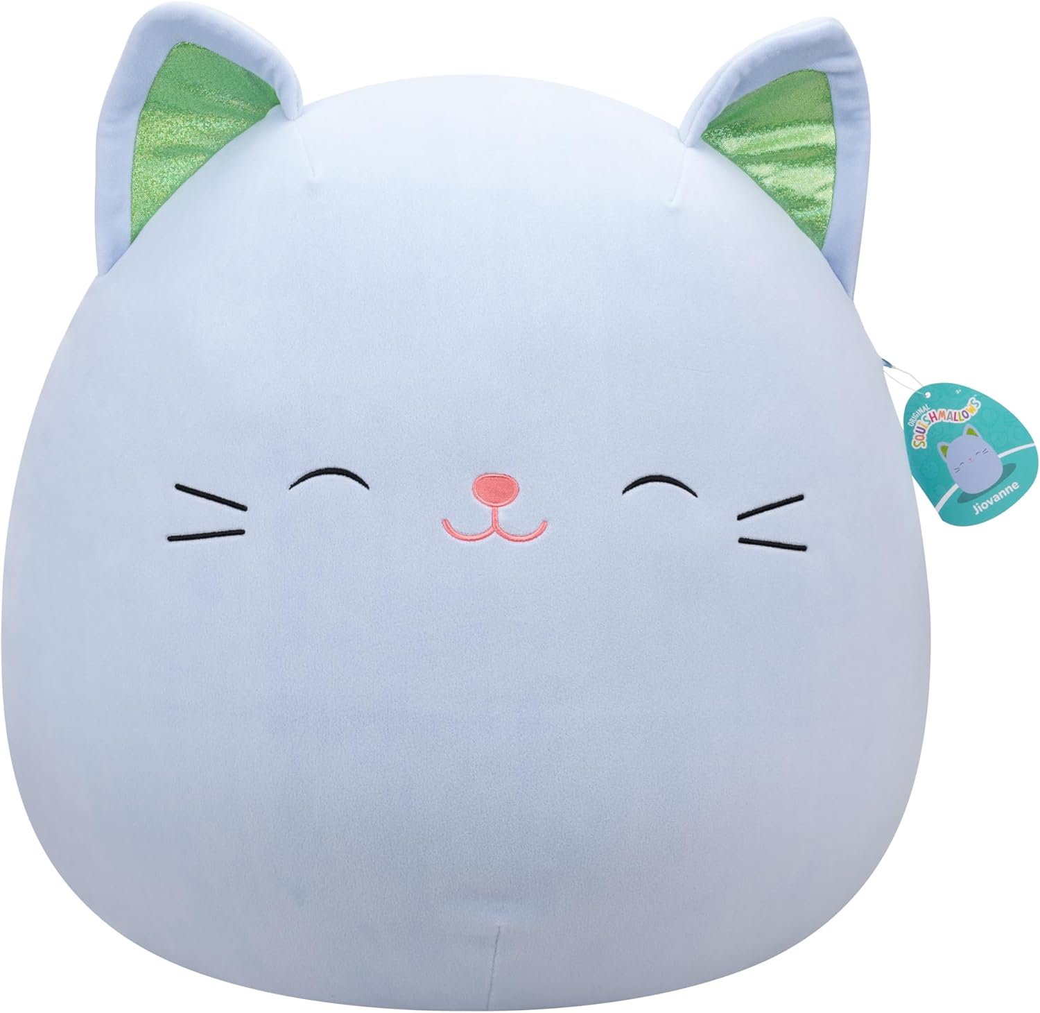 Squishmallows Original 20-Inch Jiovanne the Lavender Cat | Collectable Cute Plush Toy, Cuddly Toys for Children, Soft Toys, Cute Teddies Suitable for Girls and Boys Ages 3