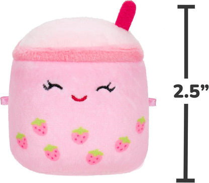 Micromallows SQMM0192-3 Pack, Super Soft Mini Squishmallows, 6.5 cm Plush Figures (Mony, Tristan, Victoria