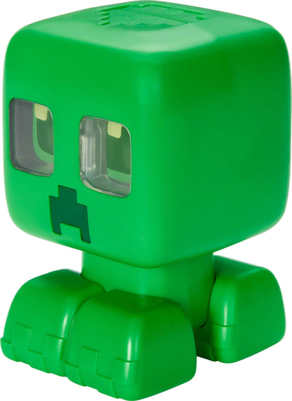 Mattel Minecraft My Pet Creeper Interactive Toy with Lights, Sounds & Exploding Action, 5.5-inch Button-Activated Figure, JGX49