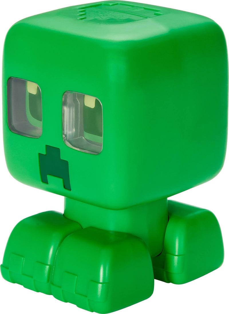 Mattel Minecraft My Pet Creeper Interactive Toy with Lights, Sounds & Exploding Action, 5.5-inch Button-Activated Figure, JGX49