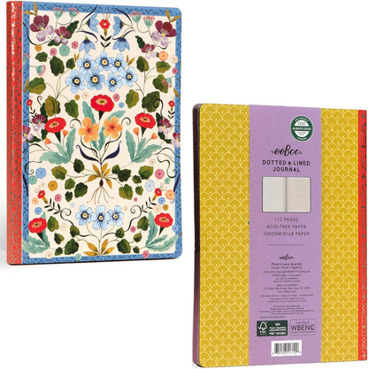 Eeboo - Journal - Flora`S Luxe (Ebjn129)