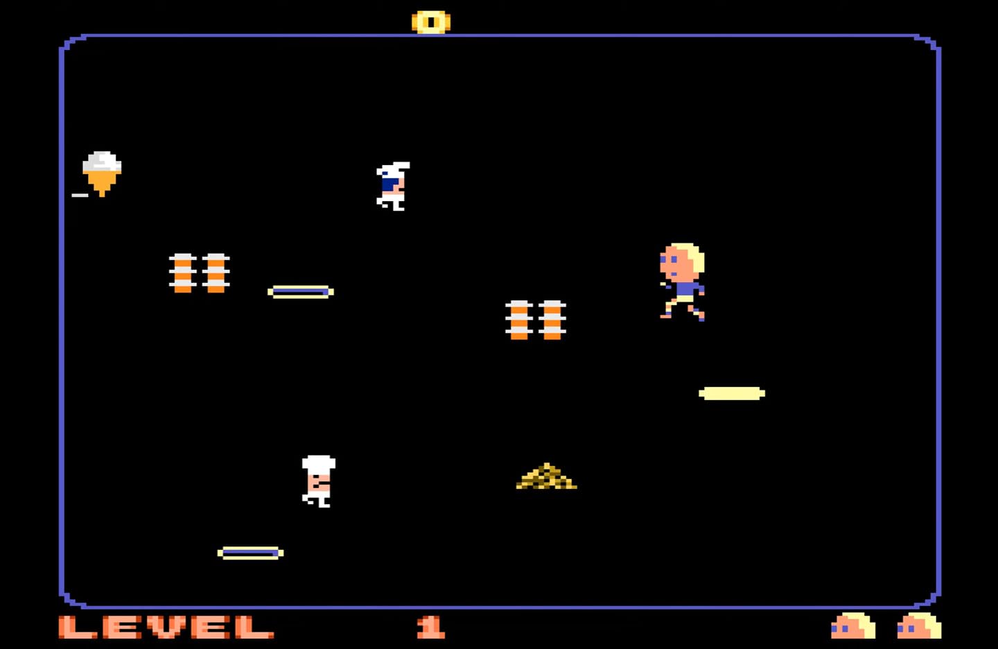 Food Fight (Atari 2600+, 7800 Cartridg