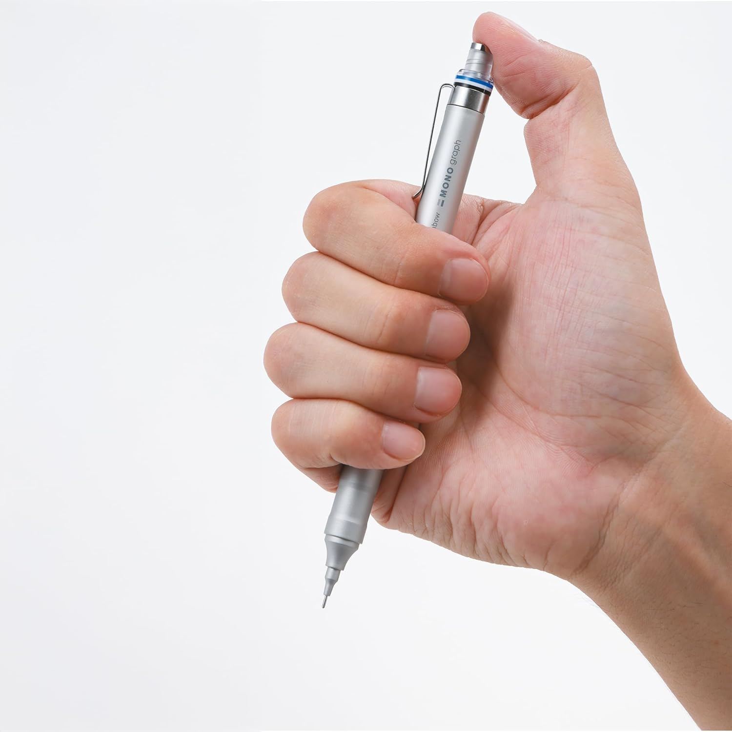 Tombow Mechanical Pencil Mono Graph Fine 0,5Mm, Silver