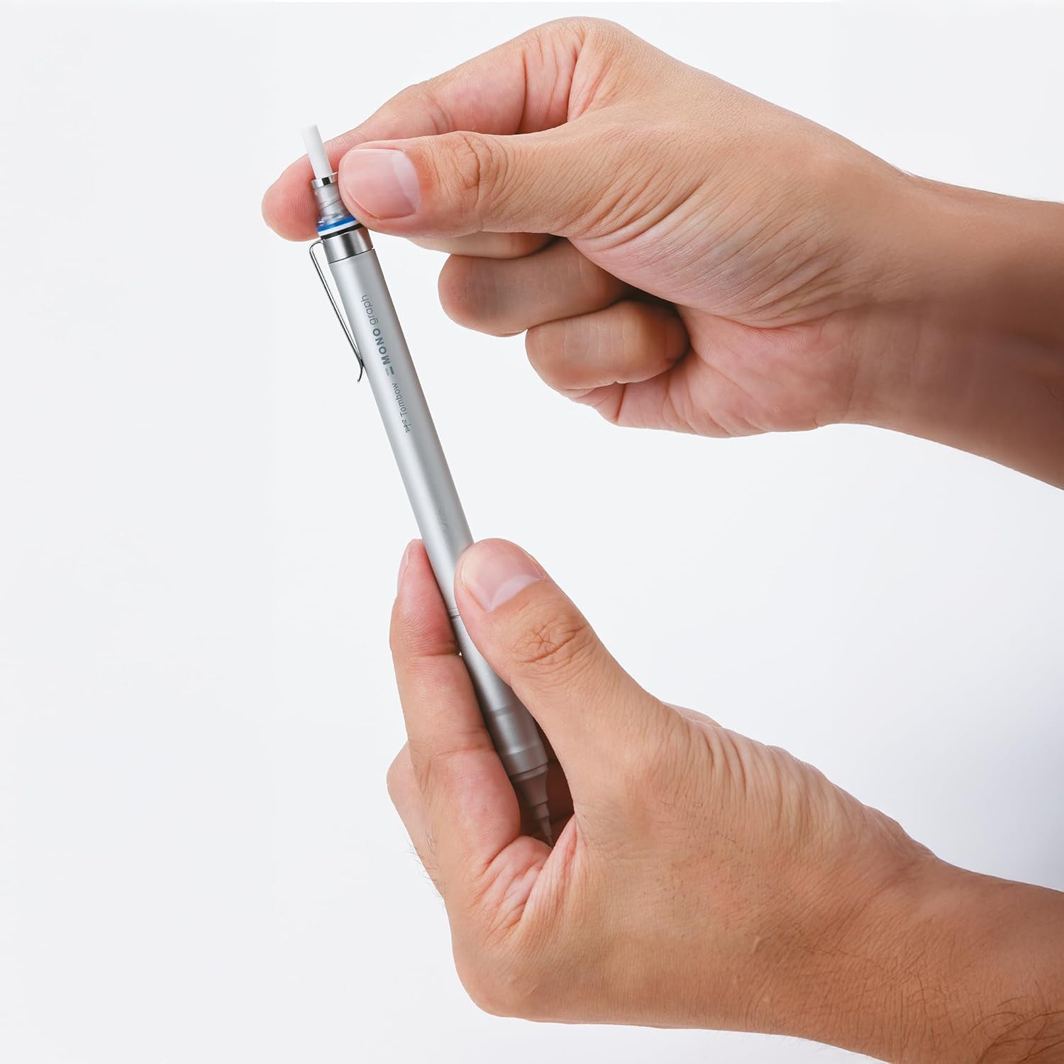 Tombow Mechanical Pencil Mono Graph Fine 0,5Mm, Silver