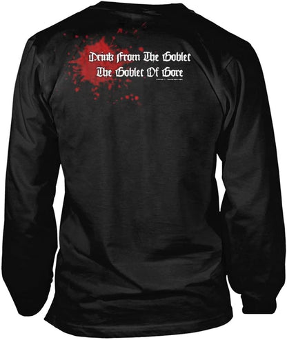 Razamataz Death 'Scream Bloody Gore' (Black) Long Sleeve Shirt (x-large