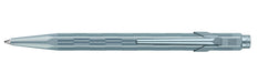 Caran d'Ache 849 Alpine Frost Blue Ballpoint Pen - Hexagonal Aluminium, Goliath Medium Refill, Frost-Inspired Edition, Premium Gift Packaging, Swiss Made