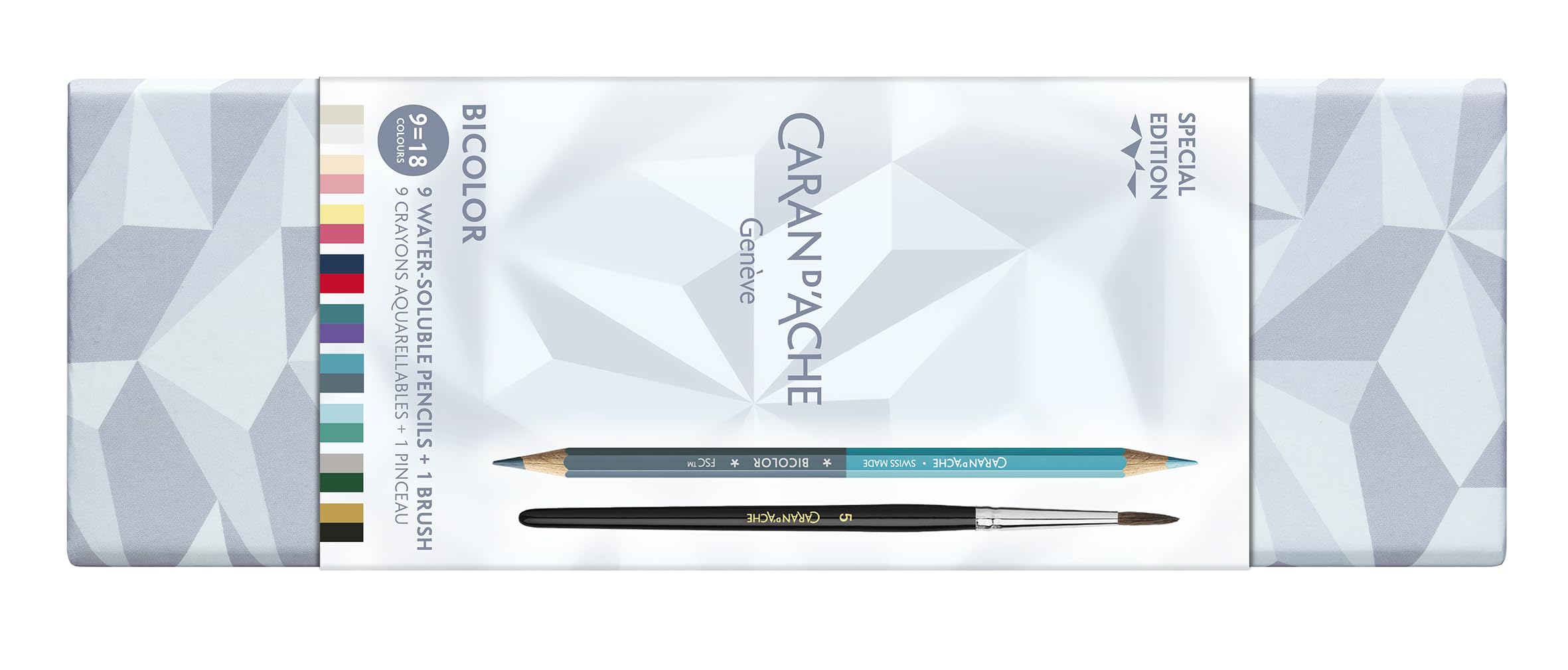 Caran D`Ache Colour Set, Alpine Frost, 10 Pcs, Christmas 2025