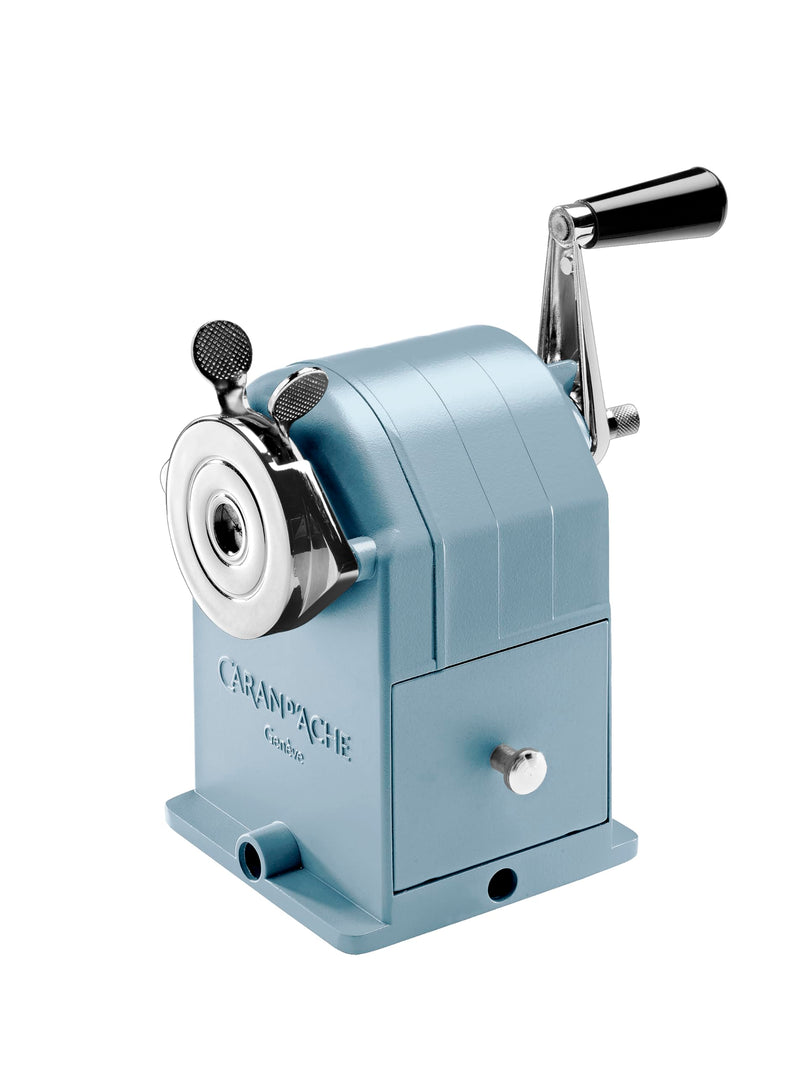 Caran d'Ache Metal Pencil Sharpening Machine, Alpine Frost Collection, Special Edition, Artist Supplies, Pencils, Art Studio, Stationery Supplies, Sharpner Tool, School, Home, Art Studio, Professional