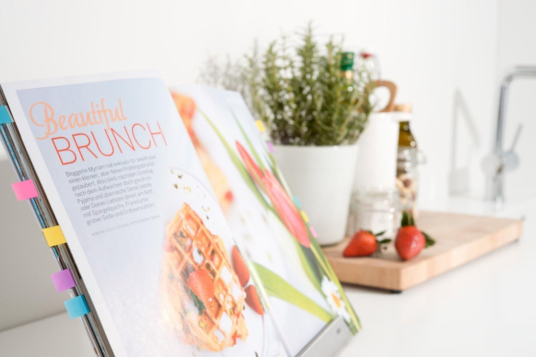 Post-it Index Segnapagina Piccoli, 4 dispenser, 140 segnapagina (11.9 x 43.2 mm) arancione, blu, giallo e rosa, per contrassegnare, evidenziare o codificare a colori le informazioni importanti