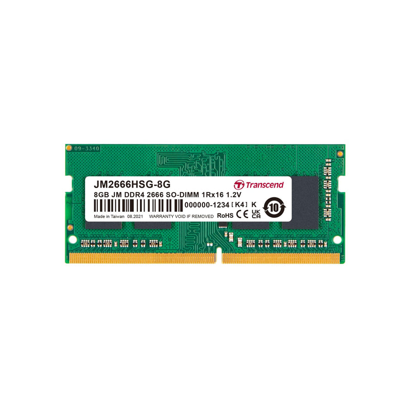 Transcend JM2666HSG-8G 8GB DDR4 2666MHz SO-DIMM 1Rx16 1.2V