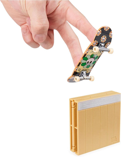 Tech Deck, Plan B Skateboards, Serie Versus, Confezione da 2 Fingerboard da Collezione e Set di Ostacoli, Miniskate, Giocattoli per Bambini, 6+ Anni (Il Modello può Variare
