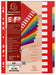 Exacompta 4912E Divisori e Segnaletica, 21x29.7 cm, Multicolore