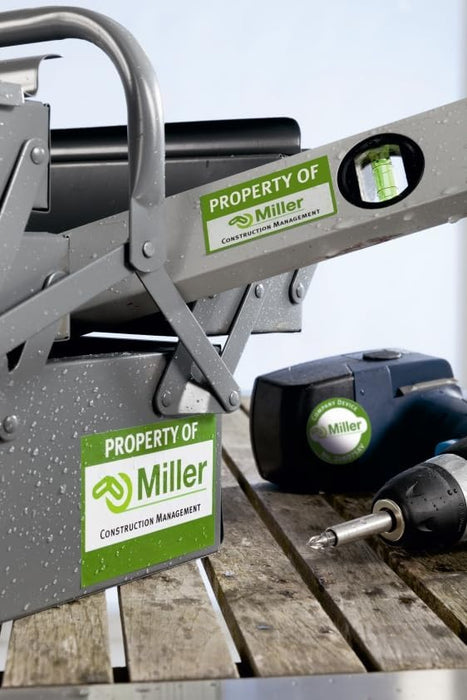 Avery Italia J4773-10- Set di Etichette per Identificare Cavi ElettriciBianco, 63.5 x 33.9, 240 Pezzi