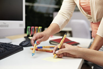 STABILO 6030/32-1 - Penna a sfera, confezione da 6, colori assortiti