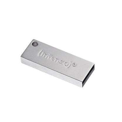Intenso Premium Line - Chiavetta USB 64 GB - Memoria USB 3.2 Gen 1x1, fino a 100MB/s, Argento