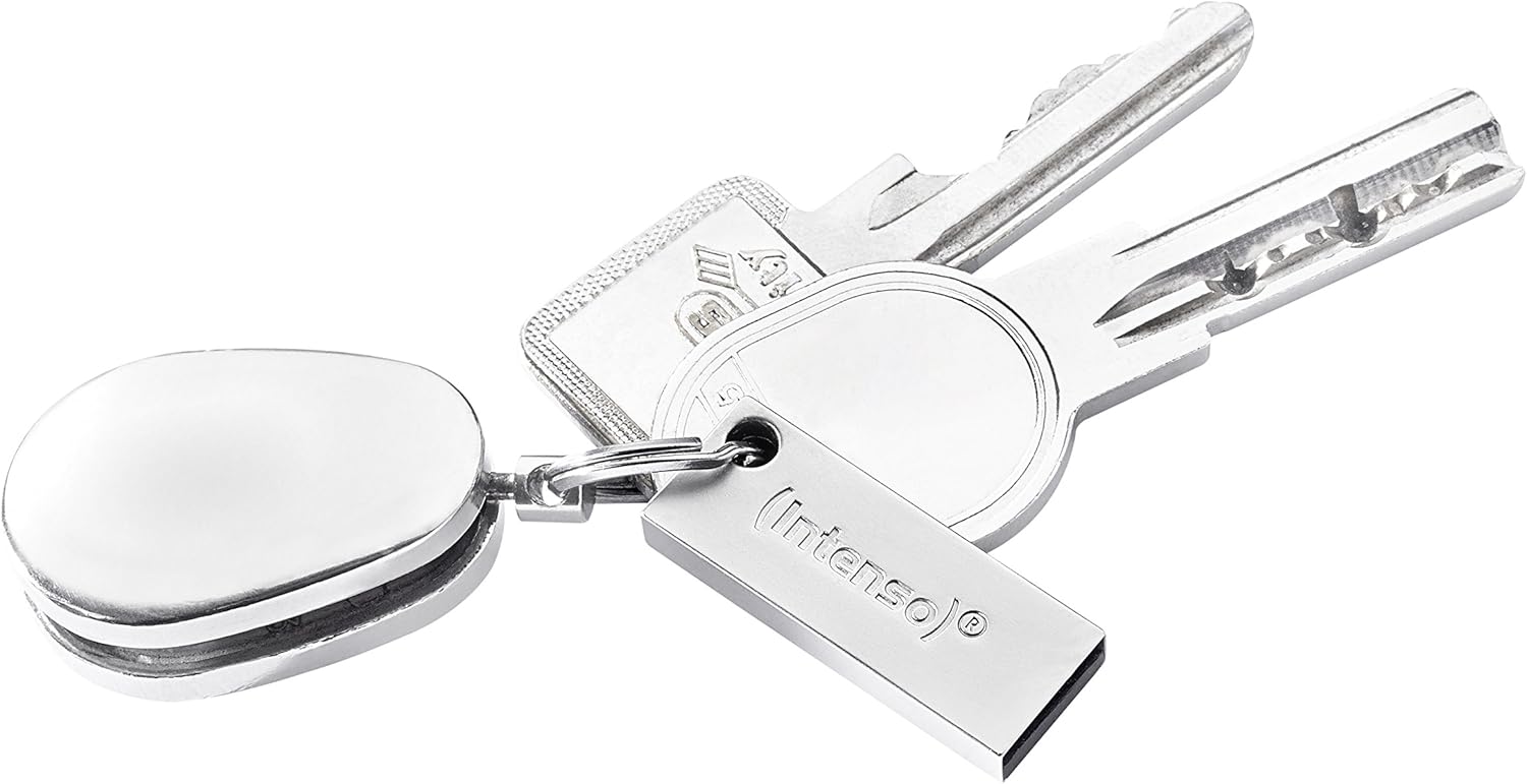 Intenso Premium Line - Chiavetta USB 64 GB - Memoria USB 3.2 Gen 1x1, fino a 100MB/s, Argento