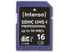 Intenso Professional Scheda di memoria SDHC da 16 GB, Class 10 UHS-I