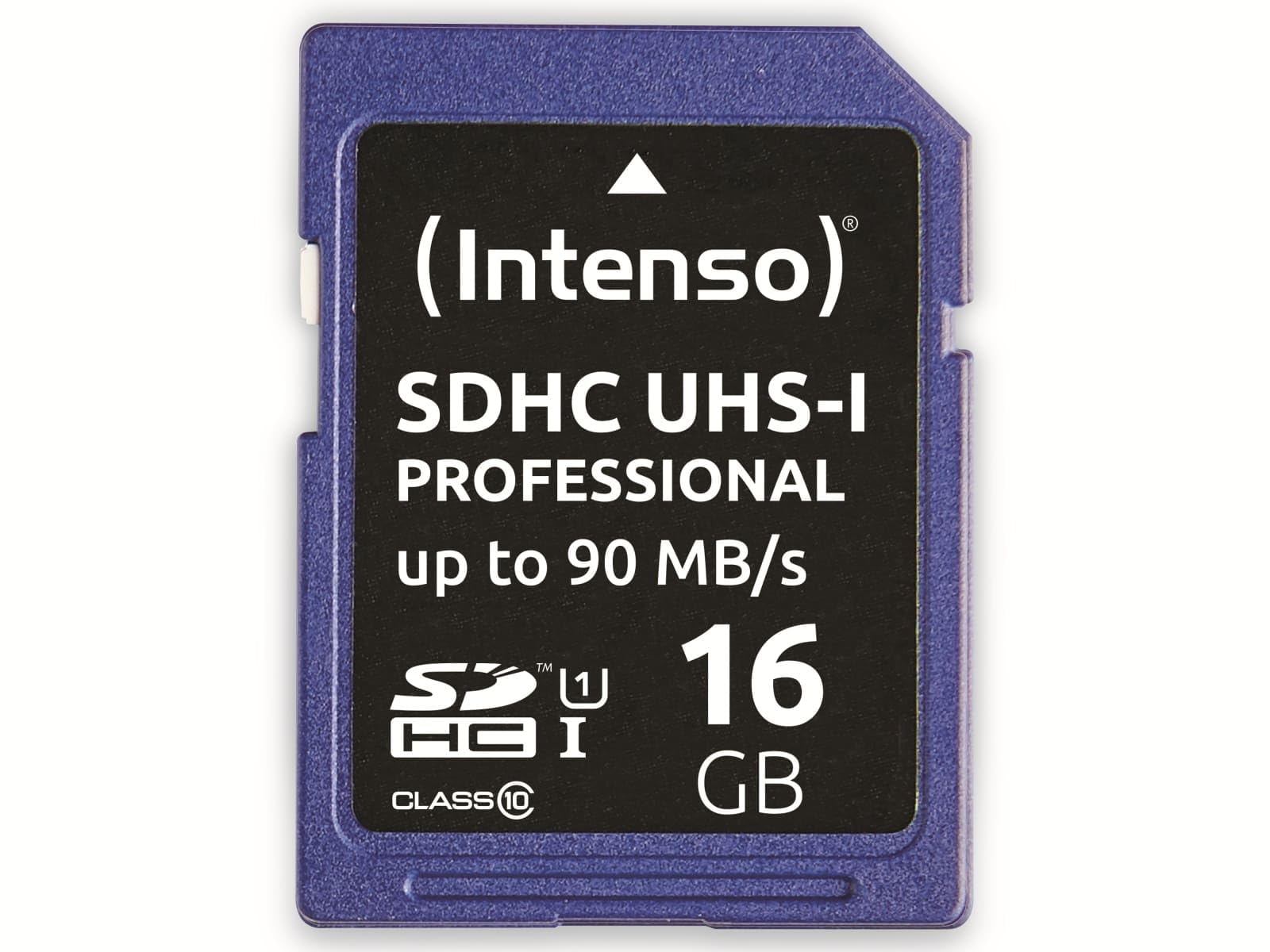 Intenso Professional Scheda di memoria SDHC da 16 GB, Class 10 UHS-I